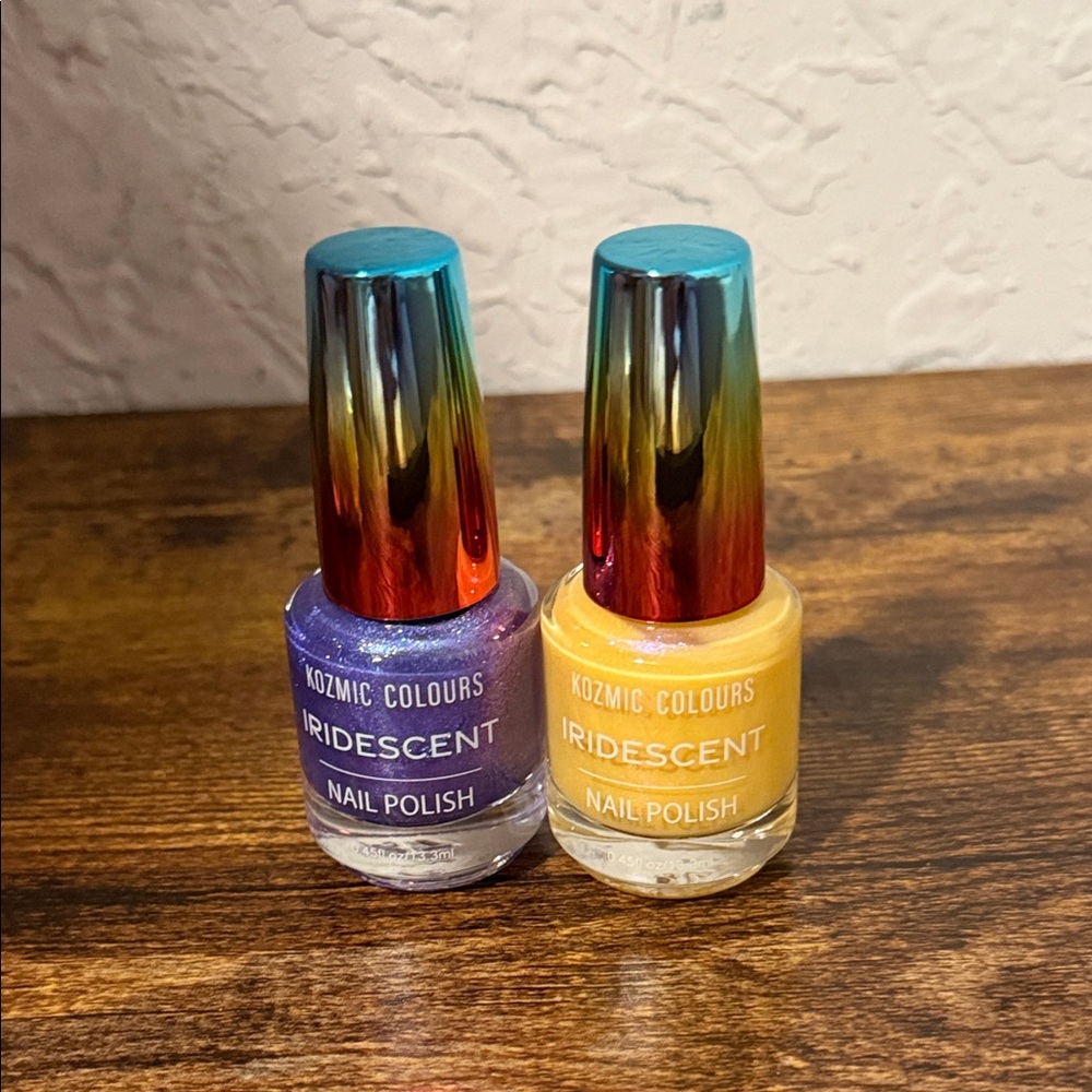 Kozmic Colours Iridescent Nail Polish Set of 2